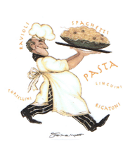 pasta chef, chefs, chef, cooking, pottery