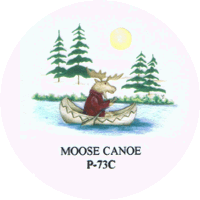 MOOSE, northwoods, forest, lodge, hunting, pottery, animals, camping