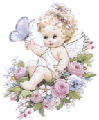 angel, flower, flowers, victorian, pottery, roses